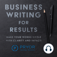 Business Writing for Results