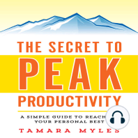 The Secret to Peak Productivity