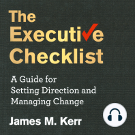 The Executive Checklist