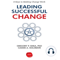 Leading Successful Change