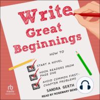 Write Great Beginnings