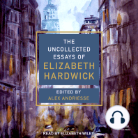 The Uncollected Essays of Elizabeth Hardwick