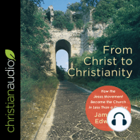 From Christ to Christianity