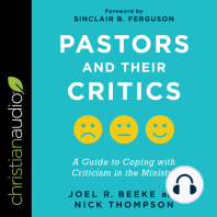 Pastors and Their Critics