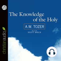 Knowledge of the Holy