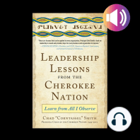 Leadership Lessons from the Cherokee Nation