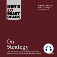 HBR's 10 Must Reads on Strategy (including featured article "What Is Strategy?" by Michael E. Porter)