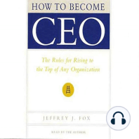 How to Become CEO