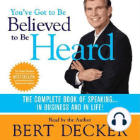 You've Got to Be Believed to Be Heard, 2nd Edition
