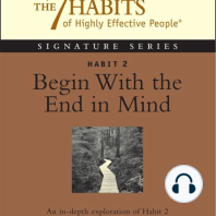 Habit 2 Begin With the End in Mind