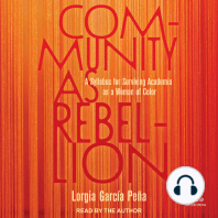 Community as Rebellion