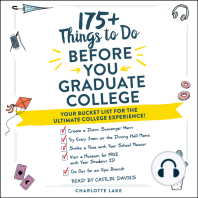 175+ Things to Do Before You Graduate College