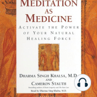 Meditation as Medicine