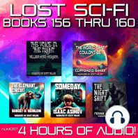 Lost Sci-Fi Books 156 thru 160