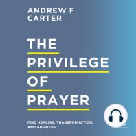 The Privilege of Prayer