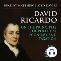 On the Principles of Political Economy and Taxation