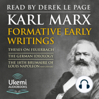 Formative Early Writings by Karl Marx