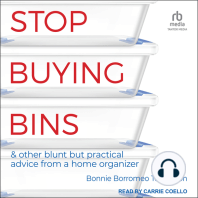 Stop Buying Bins