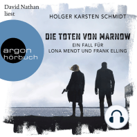 Die Toten von Marnow - Ein Fall für Lona Mendt und Frank Elling (Gekürzte Lesung)