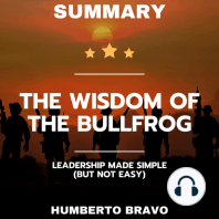 Summary of The Wisdom of the Bullfrog