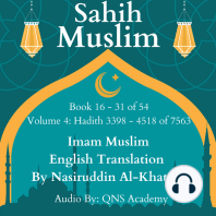 Sahih Muslim English Audio Book 16-31 (Vol 4) Hadith number 3398-4518 of 7563