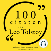 100 citaten van Leo Tolstoy