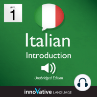 Learn Italian - Level 1: Introduction to Italian, Volume 1: Volume 1: Lessons 1-25