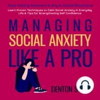 Managing Social Anxiety Like a Pro