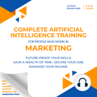 Complete AI Training for people who work in Marketing