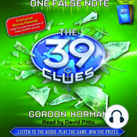 One False Note (The 39 Clues, Book 2)