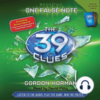 One False Note (The 39 Clues, Book 2)