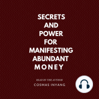 Secrets and Power for Manifesting Abundant Money