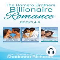The Romero Brothers Boxed Set (Billionaire Romance) Books 4-6