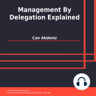 Management By Delegation Explained