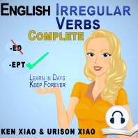 English Irregular Verbs Complete