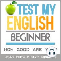 Test My English. Beginner.