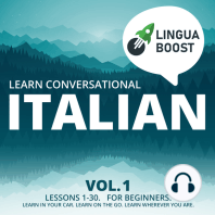Learn Conversational Italian Vol. 1