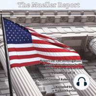 The Mueller Report - Volume II