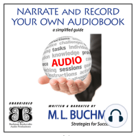 Narrate and Record Your Own Audiobook