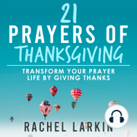21 Prayers of Thanksgiving