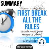 First Break All the Rules Summary