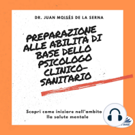 Preparazione alle abilità di base dello psicologo clinico-sanitario