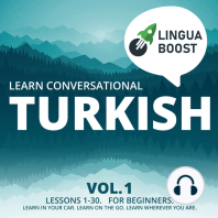 Learn Conversational Turkish Vol. 1