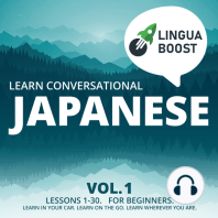 Learn Conversational Japanese Vol. 1
