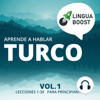 Aprende a hablar turco Vol. 1