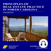 Principles of Real Estate Practice in North Carolina 2nd Edition