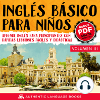 Inglés Básico Para Niños Volumen III