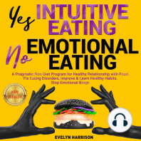Yes INTUITIVE EATING | No EMOTIONAL EATING