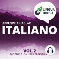 Aprende a hablar italiano Vol. 2