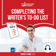 Completing The Writer's To-Do List